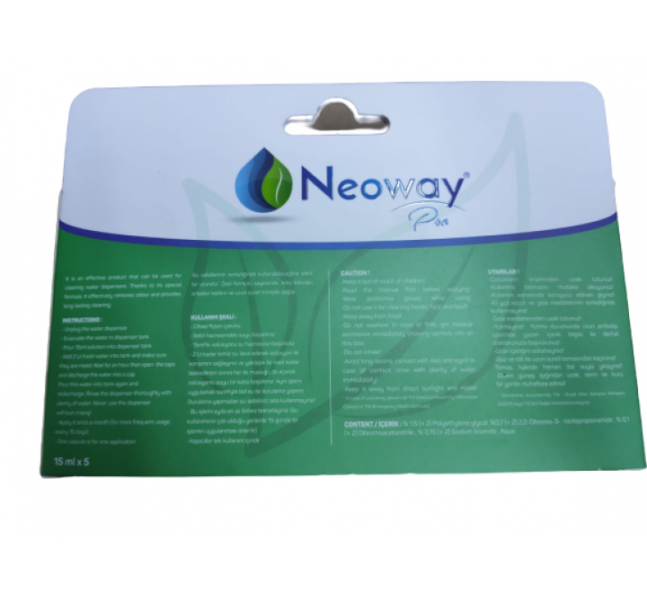 Su Sebili Temizleme Kartuşu